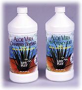Aloe Vera Cranberry Beverage
